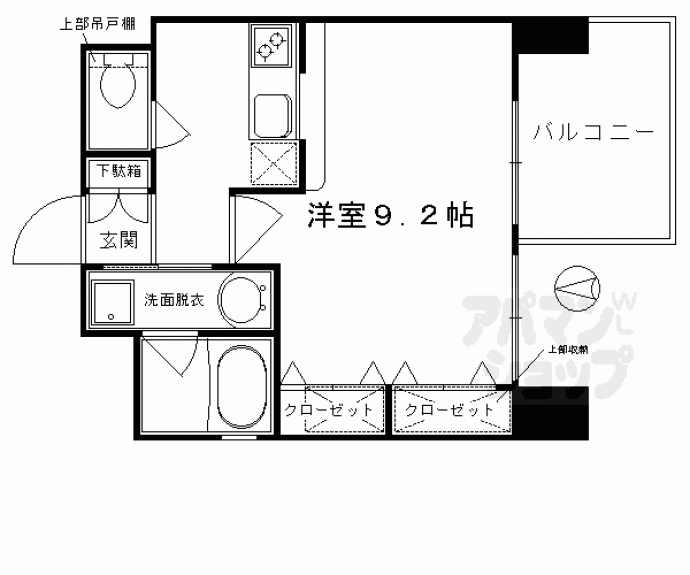 【ベラジオ烏丸御池Ⅱ】間取