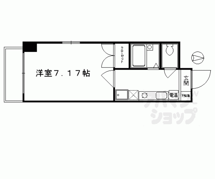 【京都壱番館】間取