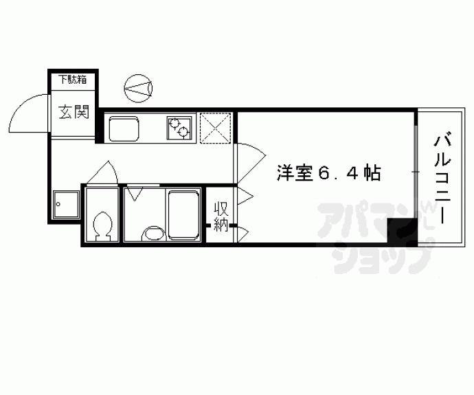 【アヴニール御所南】間取