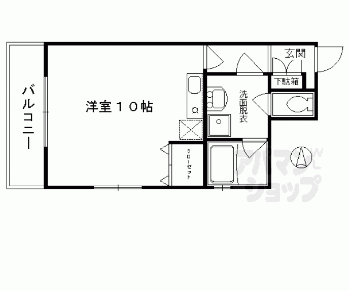 【サンフレッシュⅡ】間取