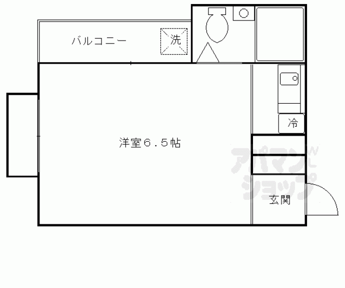 【クロール二条】間取