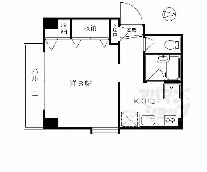 【ドマーレ府庁前】間取