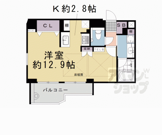 【コンフォール室町黒主山】間取