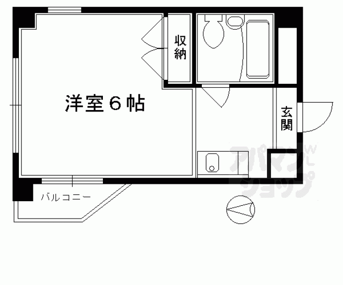 【シティハウス坂ＰＡＲＴⅡ】間取