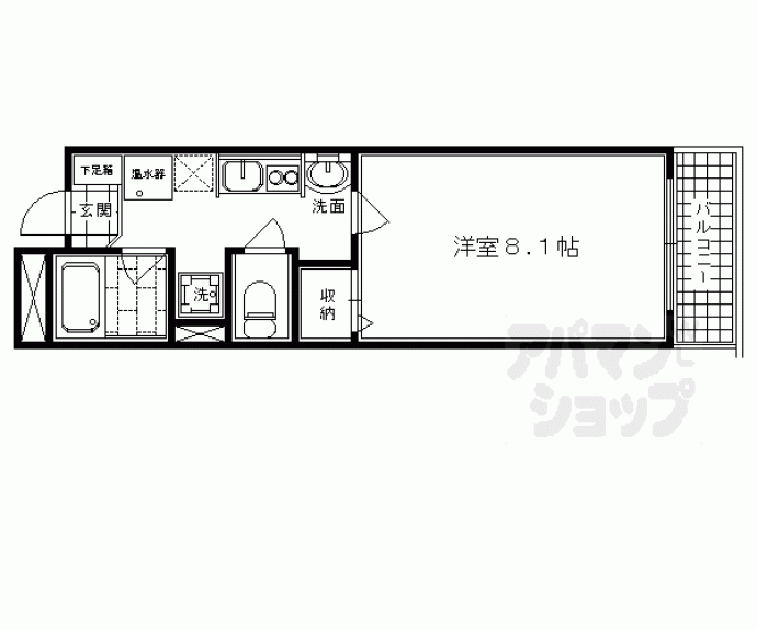 【珠光ビル西洞院】間取