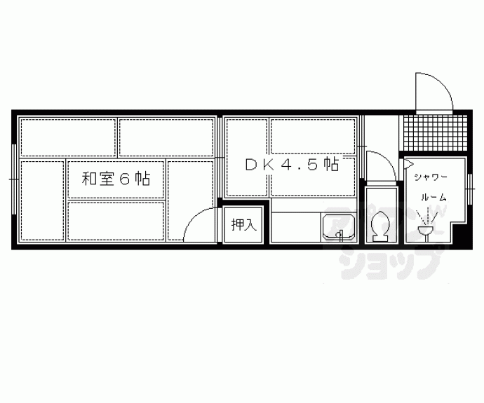 【千高ビルＢ棟】間取