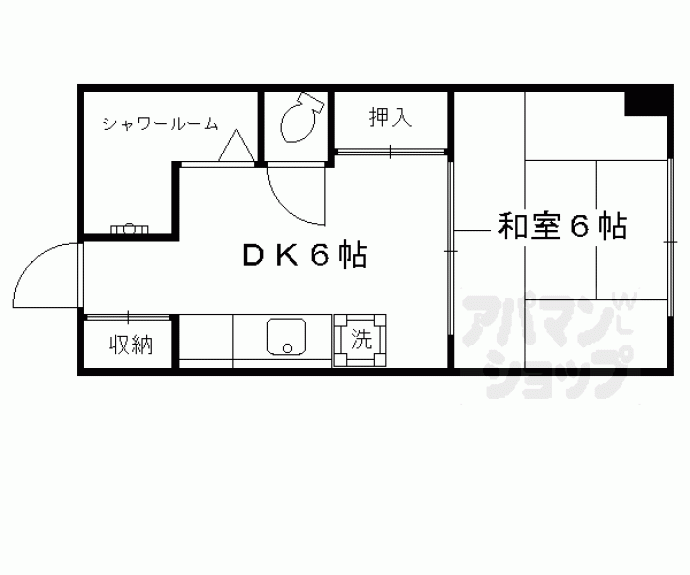 【千高ビルＢ棟】間取