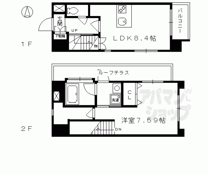 【ベラジオ京都神泉苑】間取