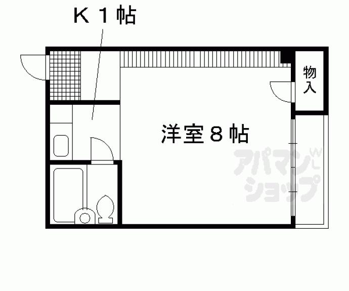 【コーポラス河合】間取