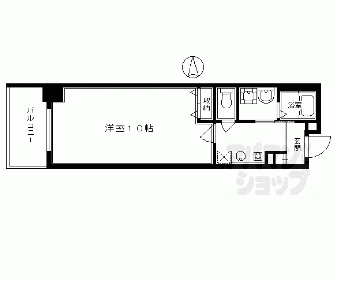 【シャトーあと村】間取