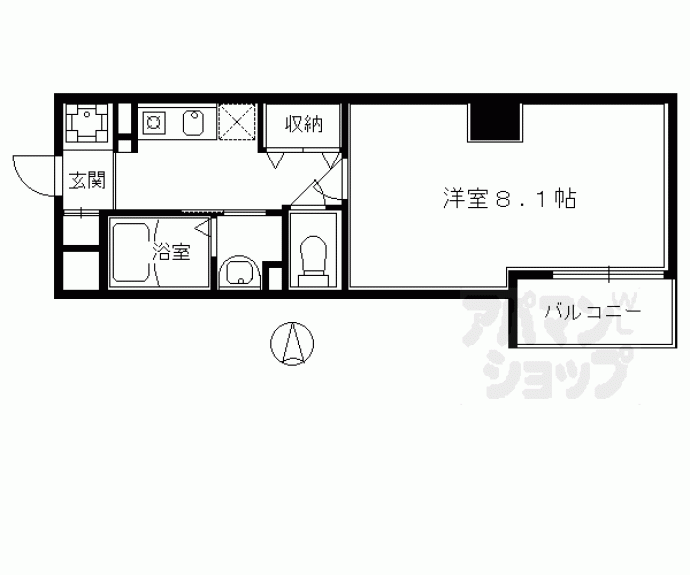 【シャトーあと村】間取