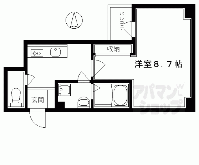 【ペペ御所南】間取