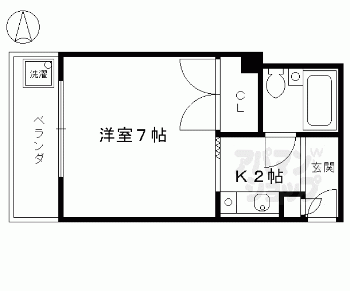 【ハイツ加藤】間取