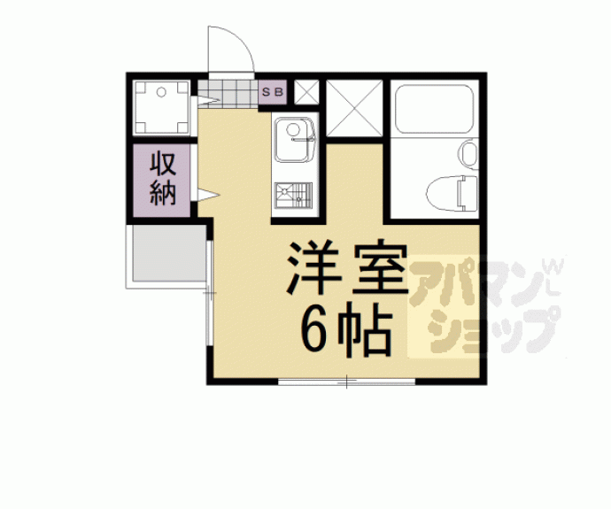 【アメニティ寺町】間取