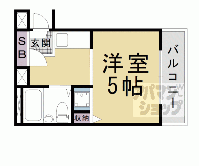 【アメニティ寺町】間取