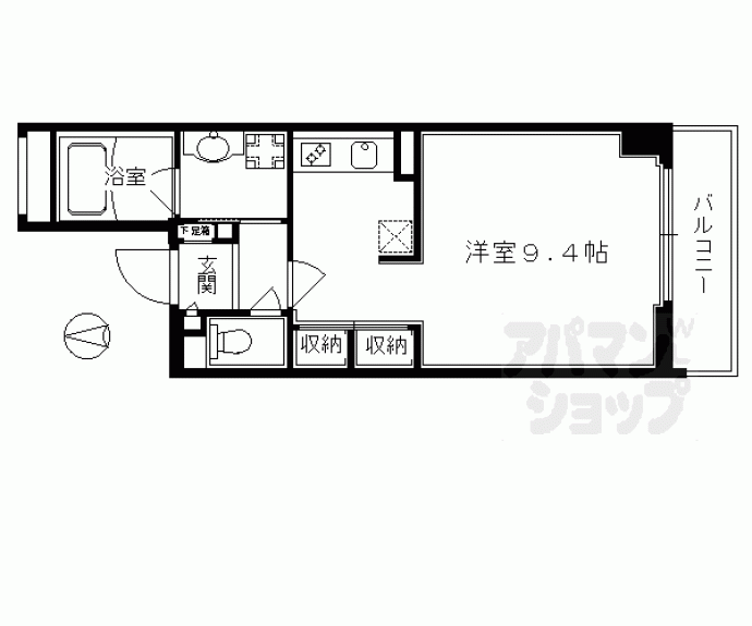 【ベラジオ京都清水】間取