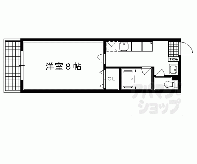 【珠光ビル四条大宮】間取