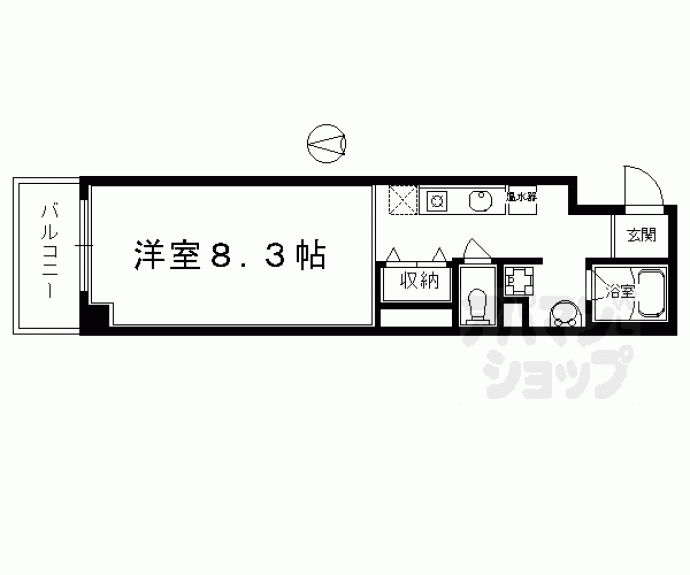 【リテラ竹屋町】間取