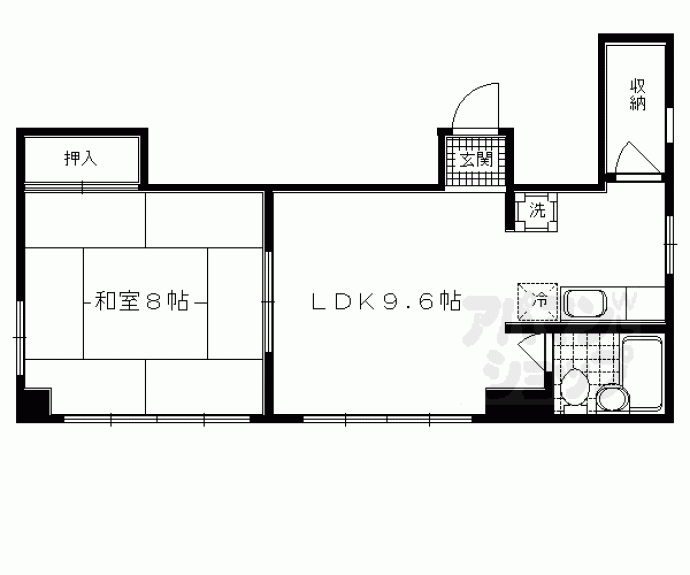 【アルティスタ御所南】間取