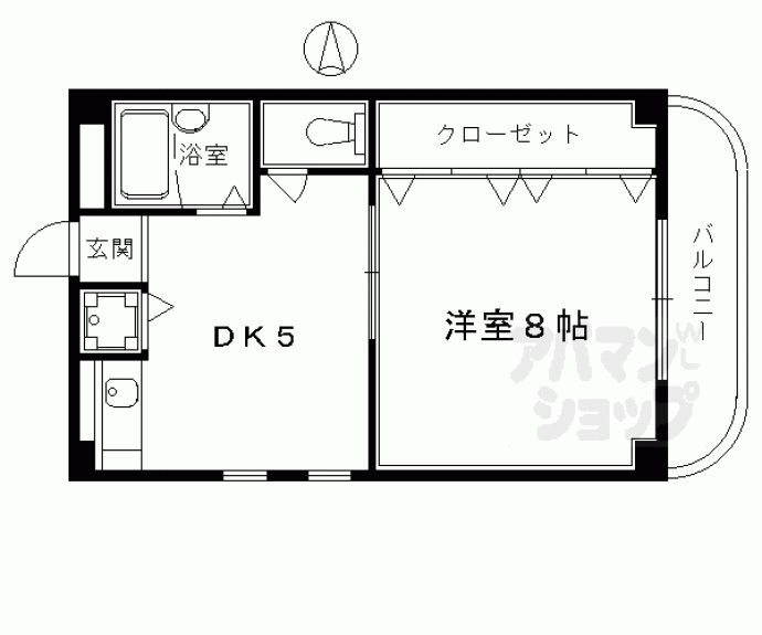 【シャトー藤澤】間取