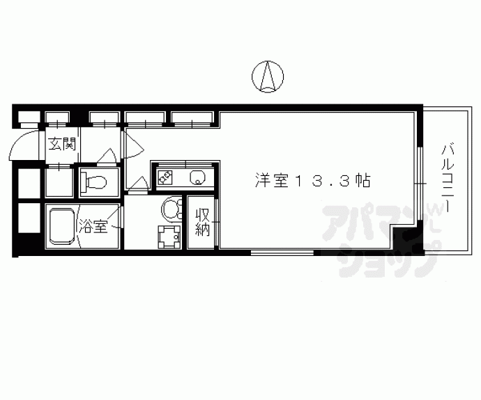 【サルタル大和大路】間取