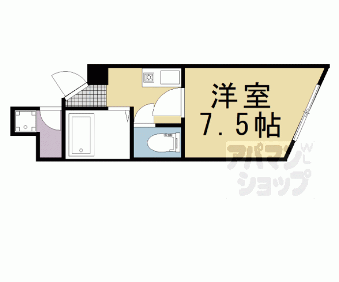 【メルシーメゾネット今出川】間取