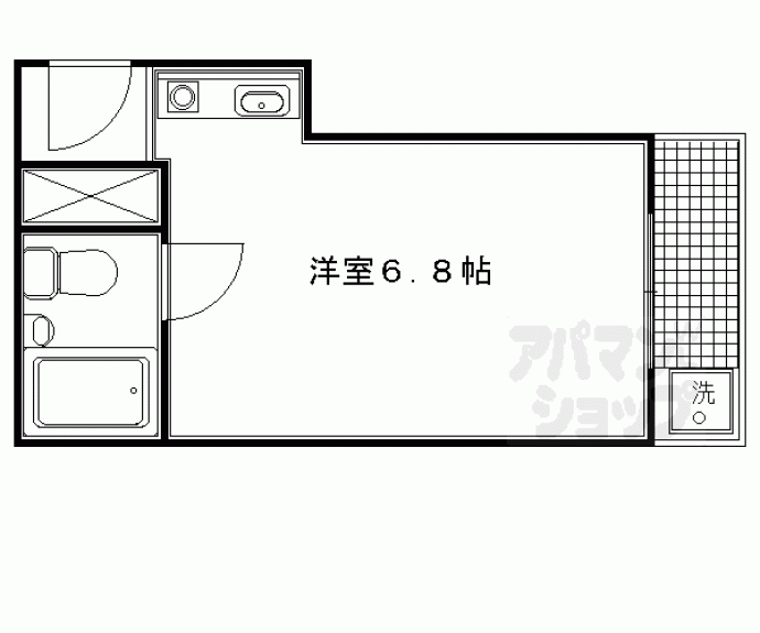 【サナップ御所東】間取