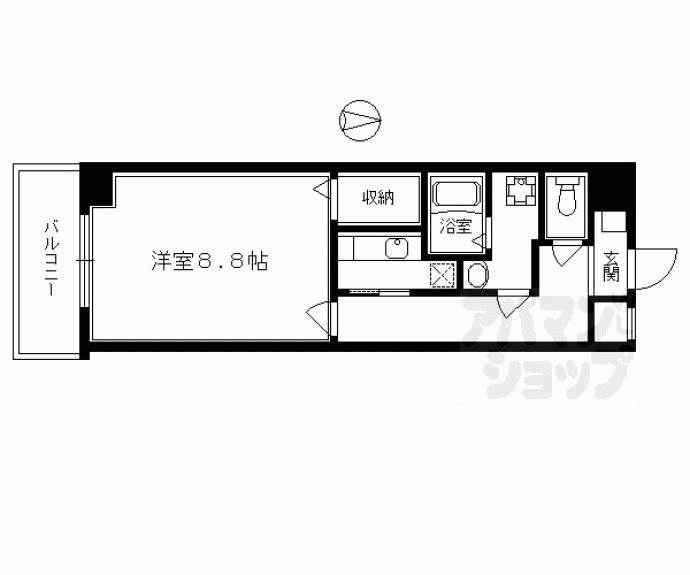 【ビレイユ眞英西六角】間取