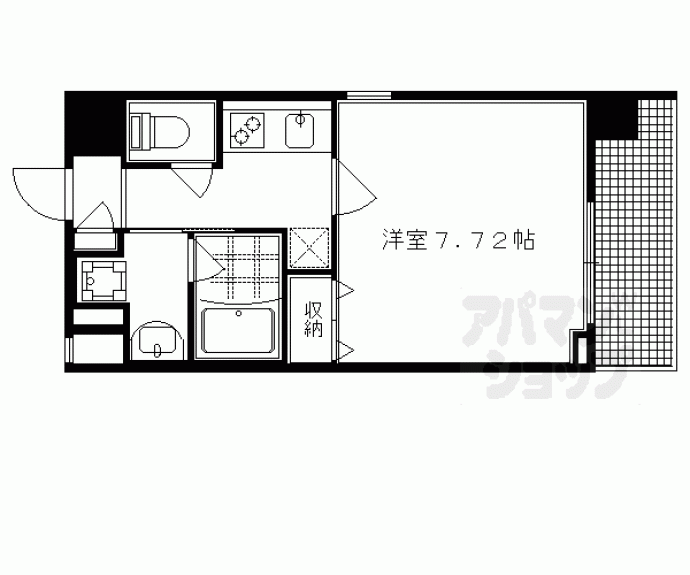 【アスヴェル京都西陣】間取