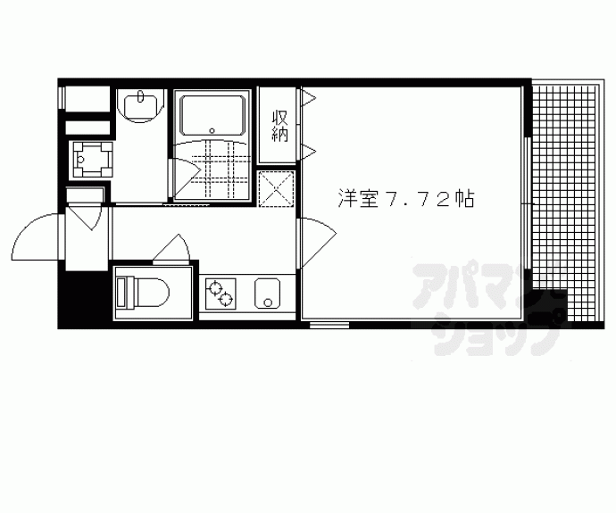 【アスヴェル京都西陣】間取