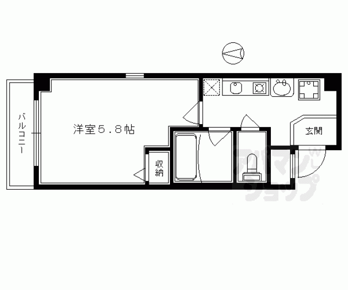 【バインオークネクト】間取