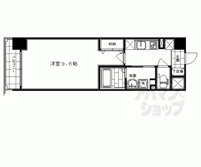 【プライム西洞院】間取