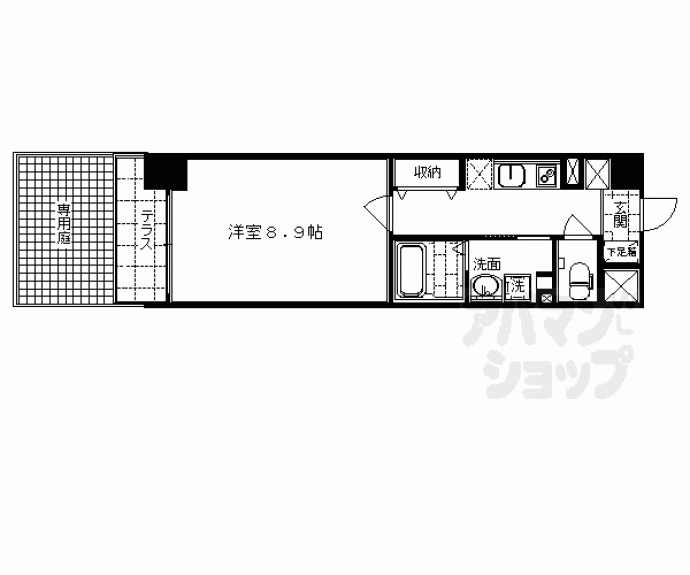 【プライム西洞院】間取