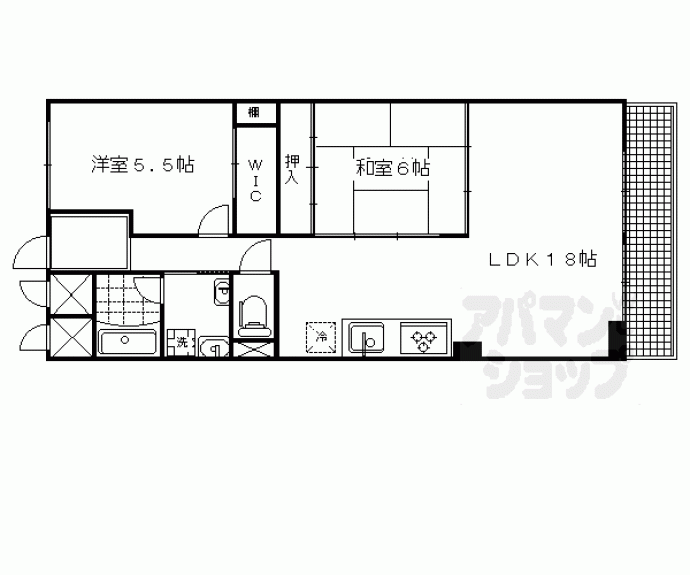 【室町スカイハイツ】間取