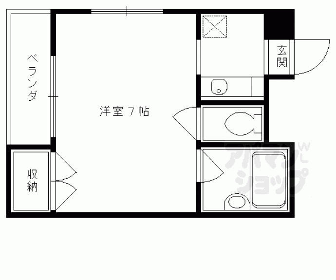 【メゾンサクラ草】間取