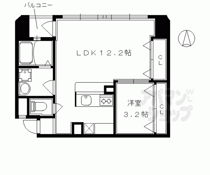 【ＩＭＰＡＣＴ　ＩＫＵ北】間取