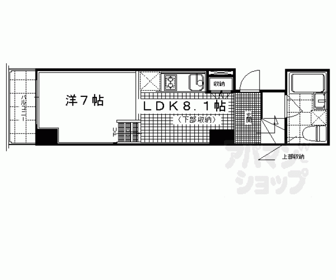 【是空ＨＯＲＩＫＡＷＡ】間取