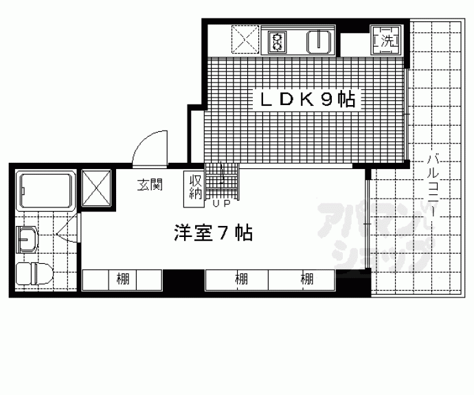 【是空ＨＯＲＩＫＡＷＡ】間取