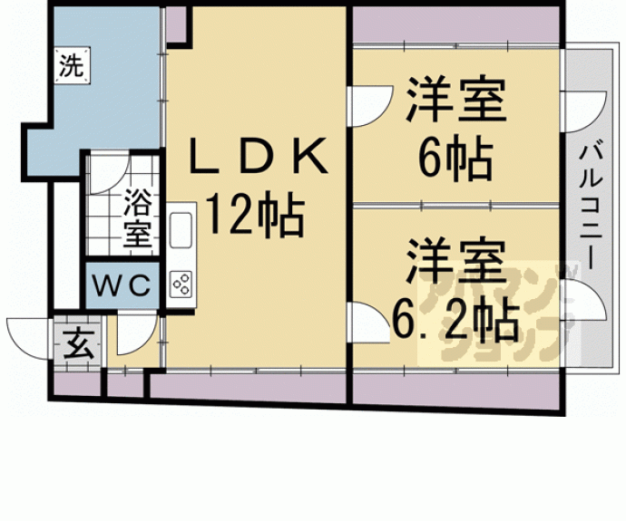 【Ｒｏｙａｌｅ離宮御所東】間取