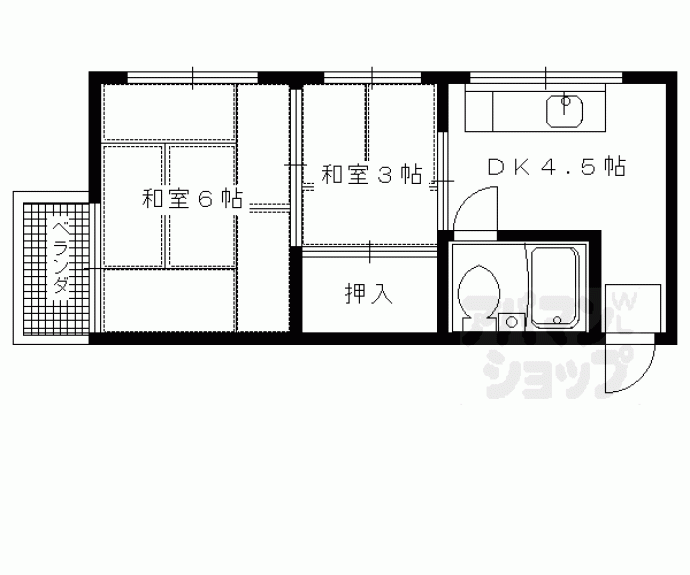 【日の出ビル】間取