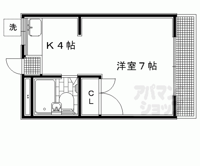 【スチューデントハイツ谷川】間取