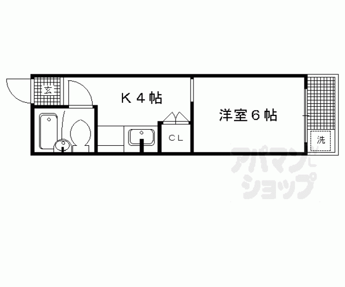 【ジョリー岡崎】間取