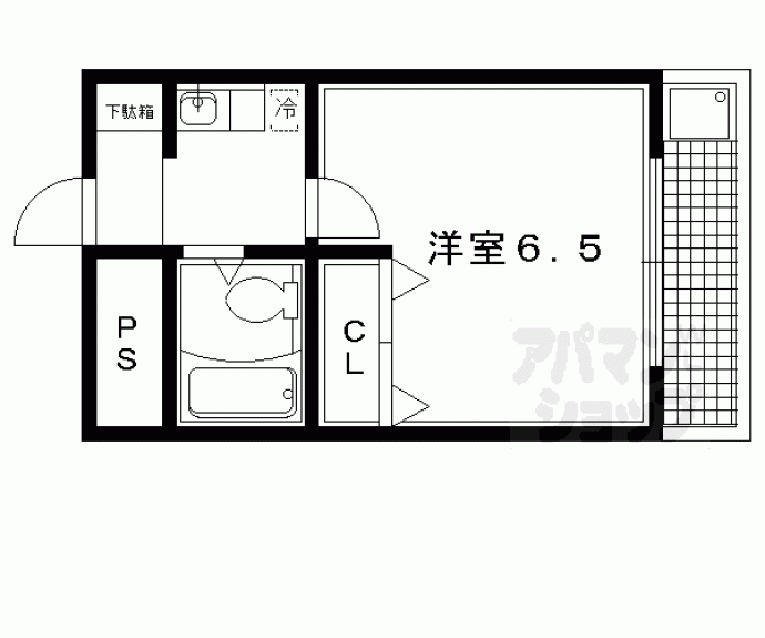 【コーポミカゲ】間取