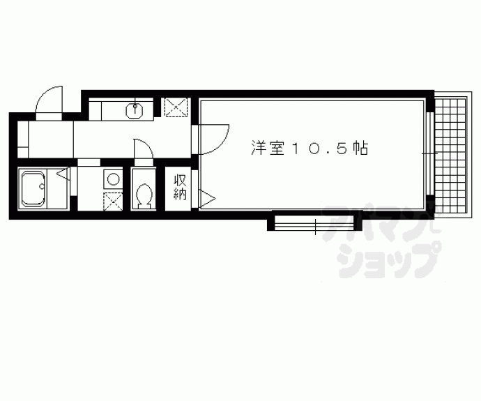 【メゾンレイシー】間取