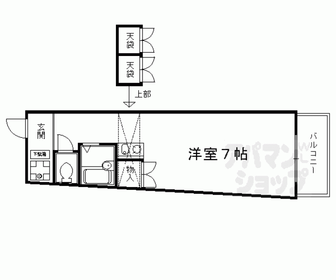 【キャッスル２１】間取