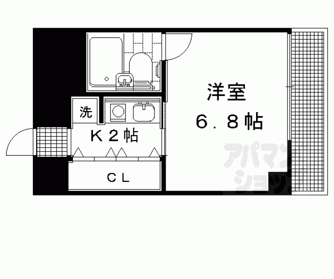 【第２百合マンション】間取