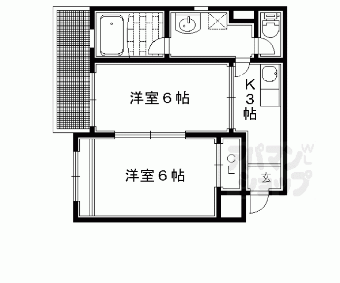 【さやまマンション】間取