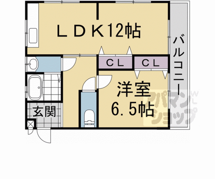 【コーポラス吉田】間取