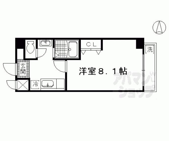 【アルファープライズ５】間取