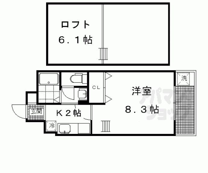 【アルファープライズ５】間取